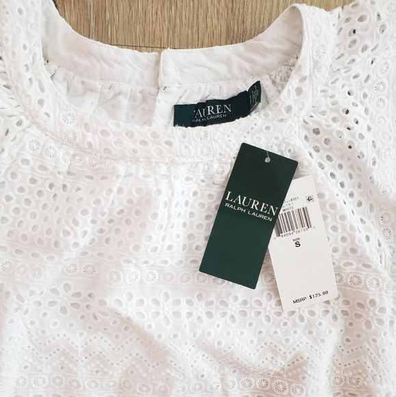 LAUREN RALPH LAUREN Wesisa Eyelet Top - Picture 5 of 7